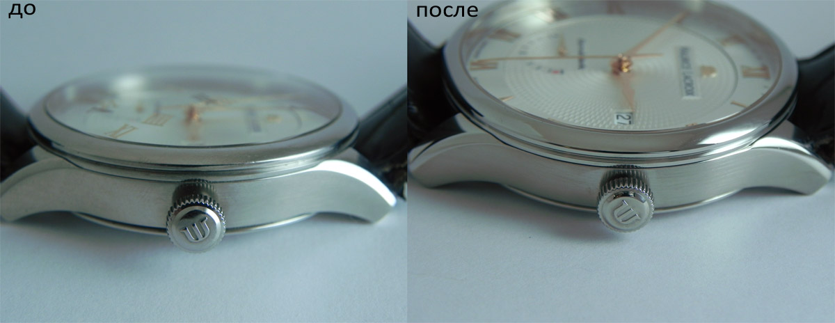 Пример полировки часов MAURICE LACROIX MP6807-SS001-111 (2)